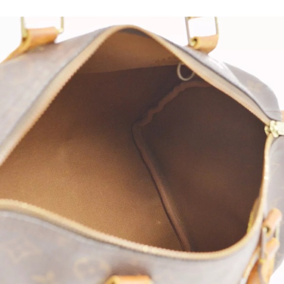 AUTH LOUIS VUITTON SPEEDY 30 HANDBAG PURSE MONOGRAM CANVAS - Picture 10 of 10